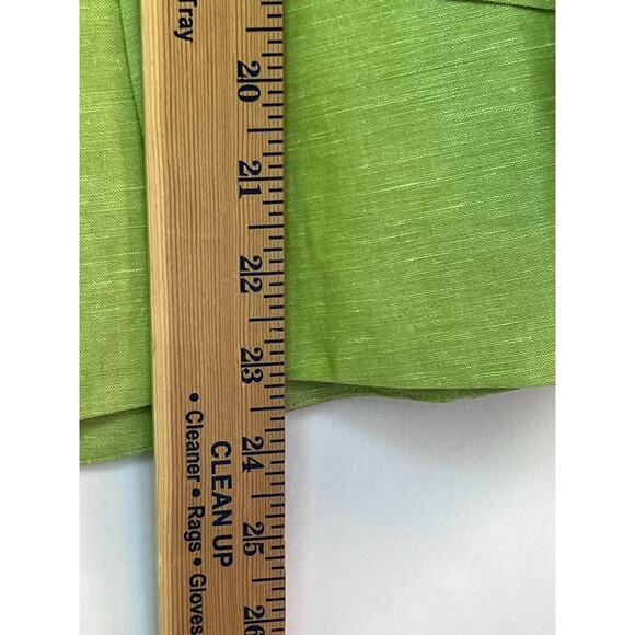 Lafayette 148 Women's Green Linen Wool Blazer - Size 10 - Picture 6 of 8
